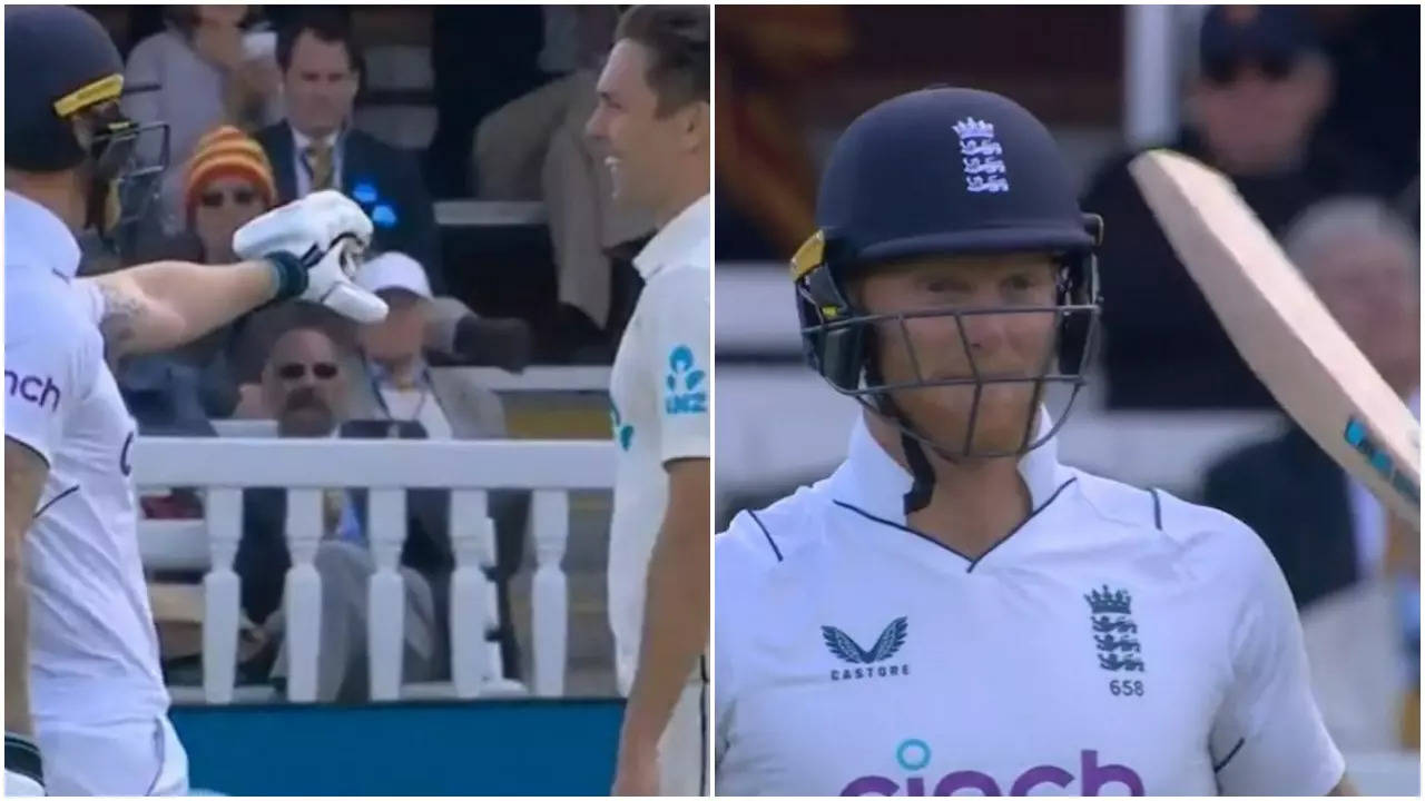 2019 WC deja vu! Ben Stokes recreates infamous overthrow incident at ...