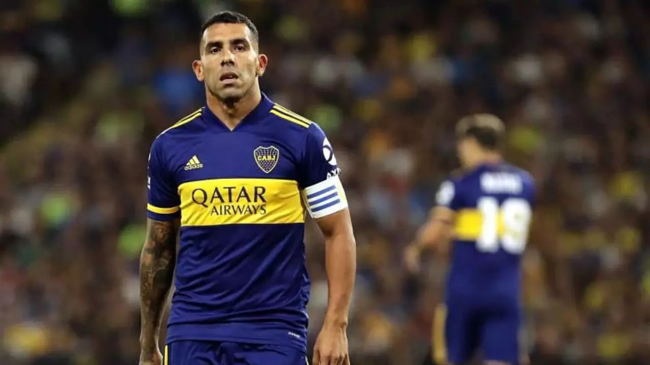 Argentina forward and former Man City player Carlos Tevez announces ...