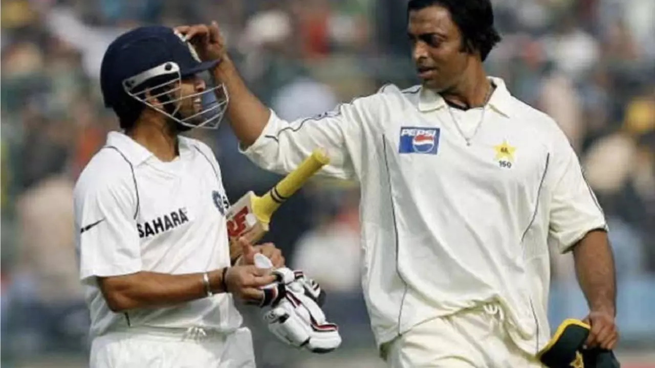 Sachin Tendulkar Shoaib Akhtar