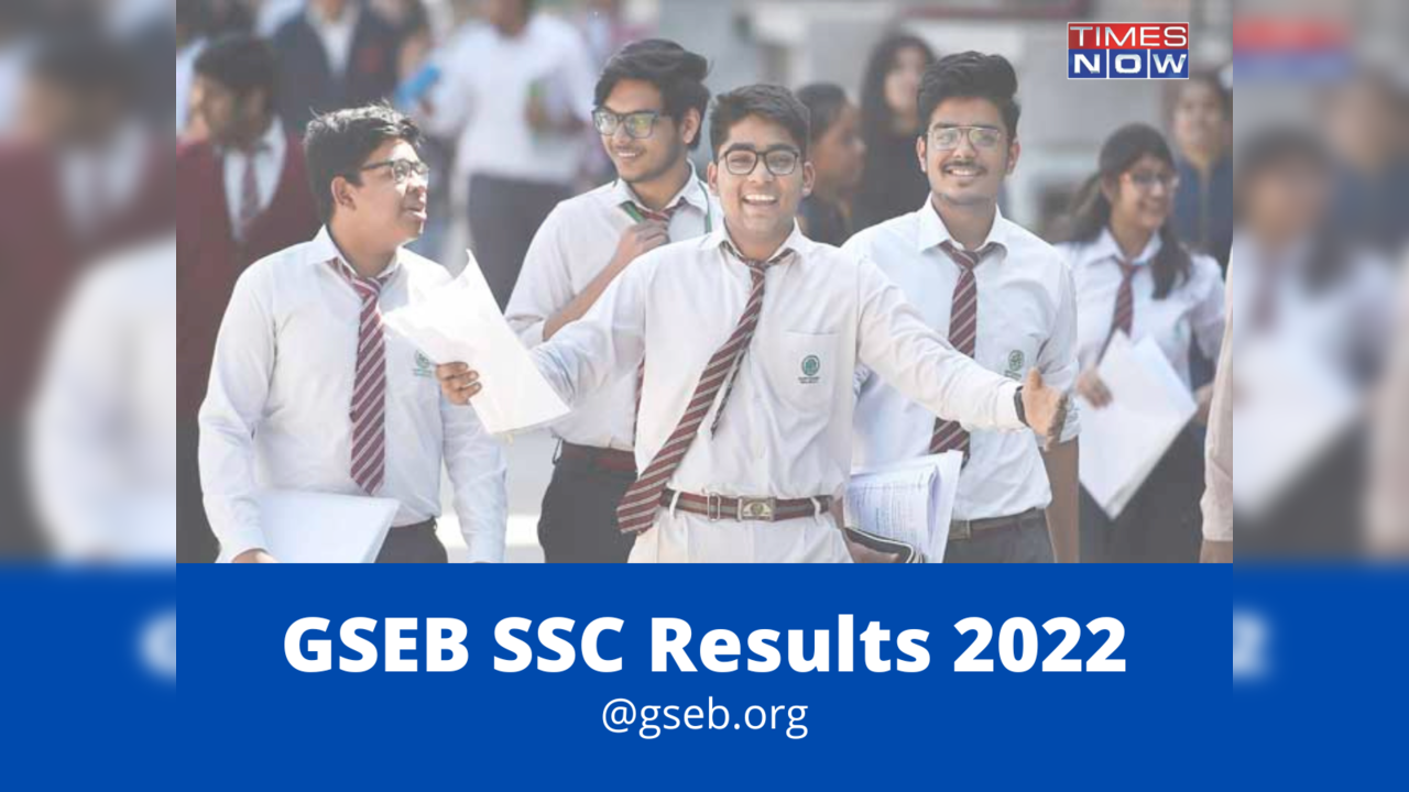 gseborg SSC Result 2022 Highlights Gujarat Board GSEB 10th Result declared today how to check GSEB Result direct link toppers