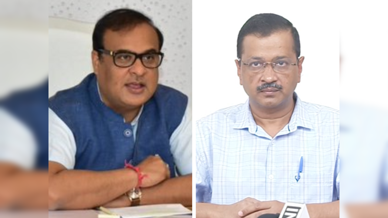 Himanta Biswa Sarma Arvind Kejriwal