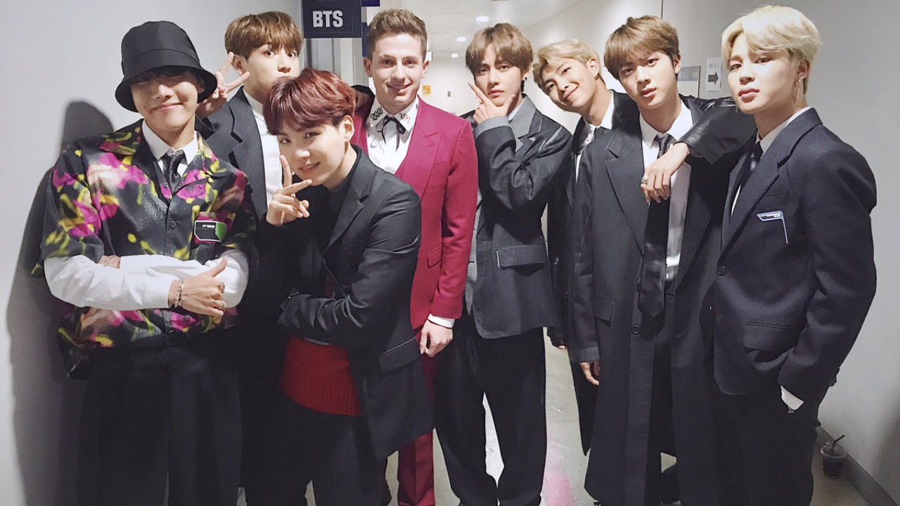 BTS and Charlie Puth