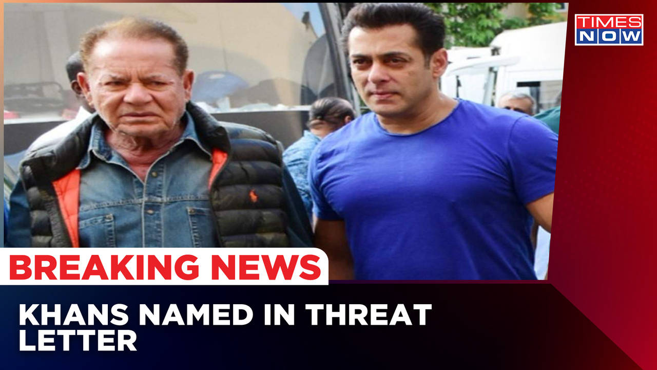 Death Threat To Salman Khan And Salim Khan | Mumbai Police Files Case ...