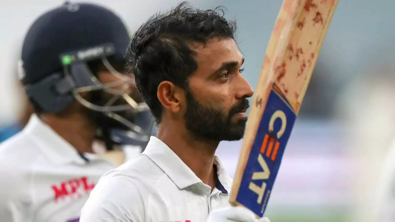 Ajinkya Rahane century