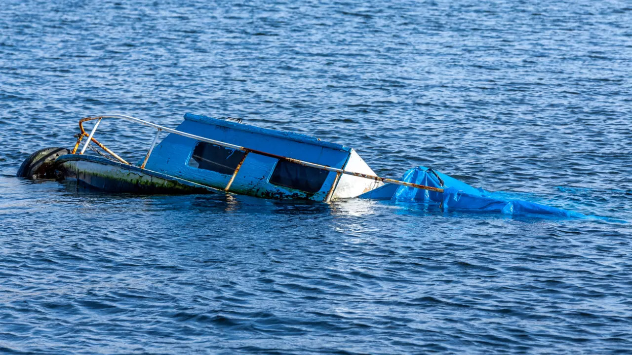 Boat capsized