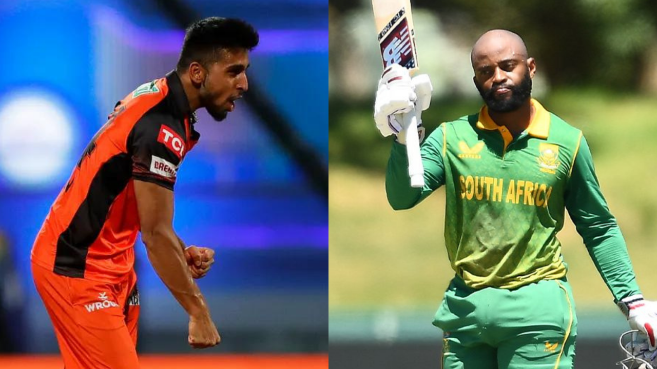 Umran Malik and Temba Bavuma