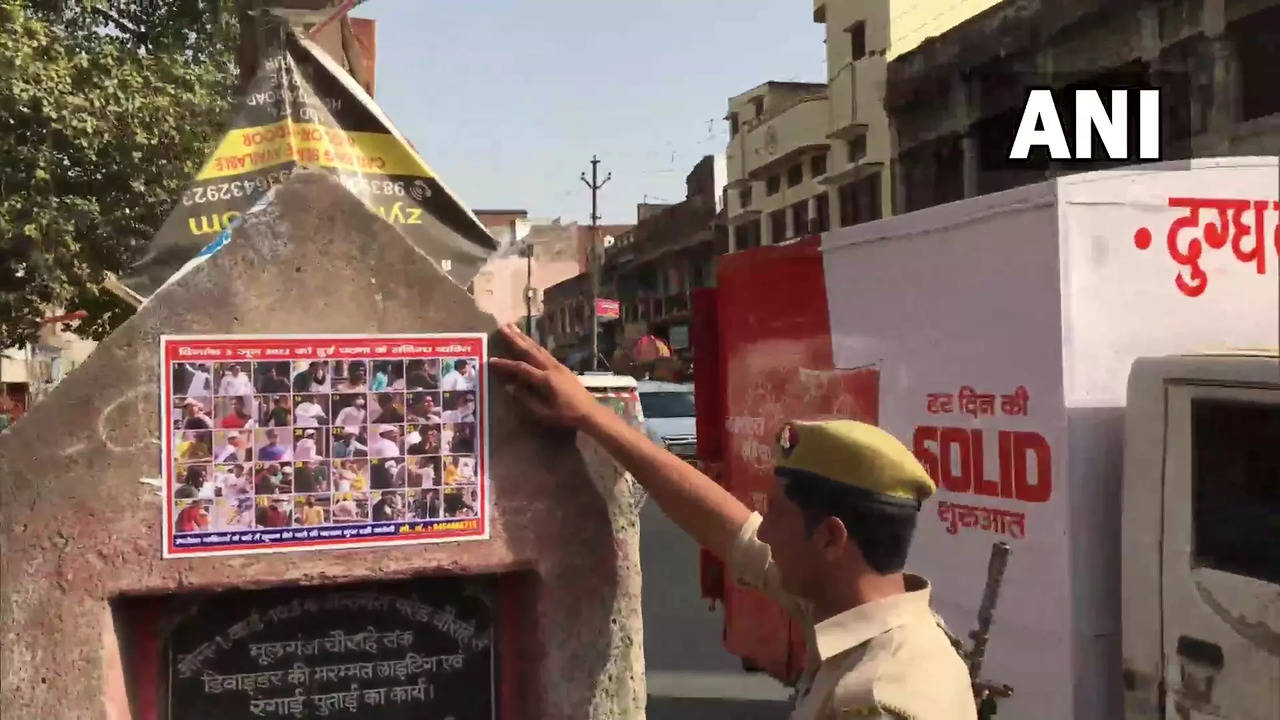 ​Kanpur Police release posters of 40 suspects