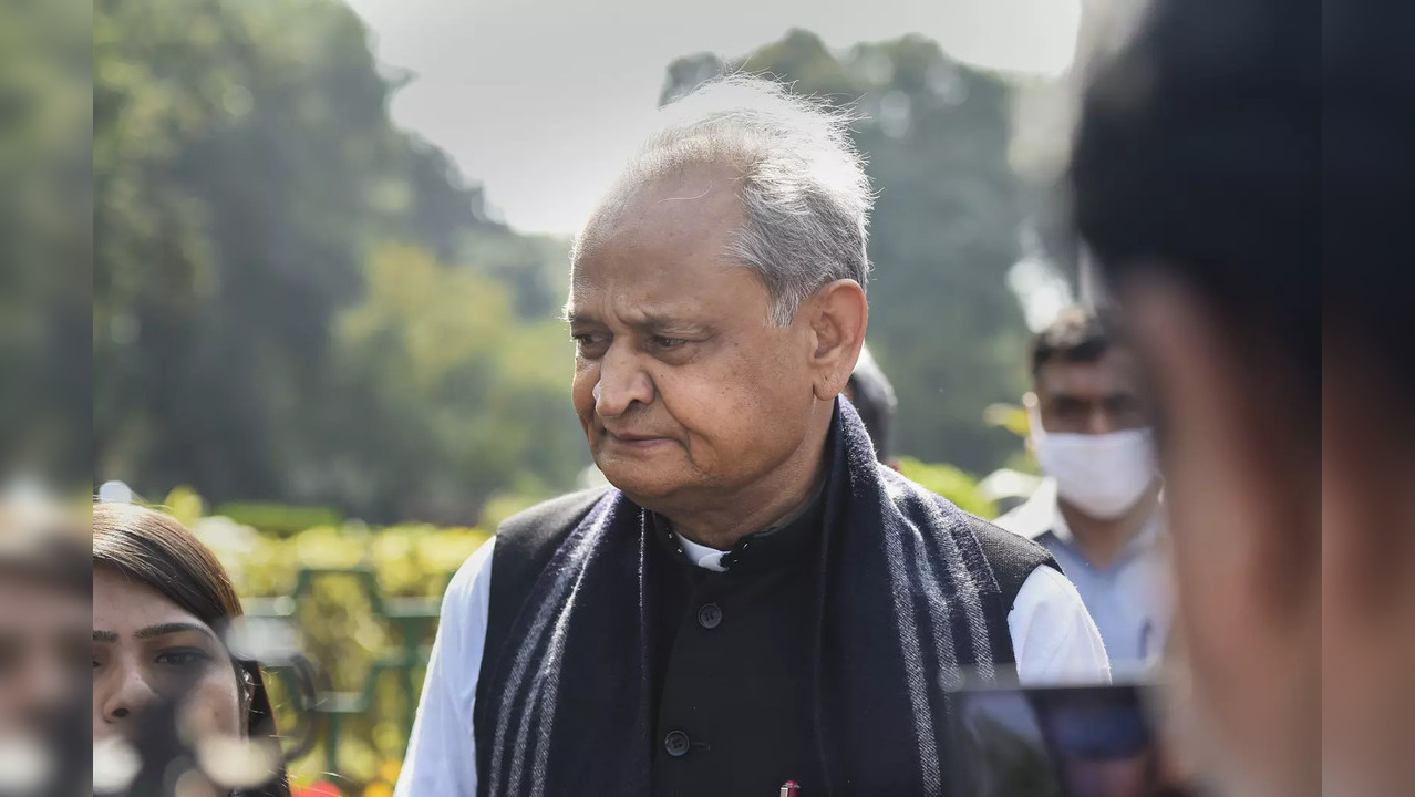 rajasthan cm ashok gehlot