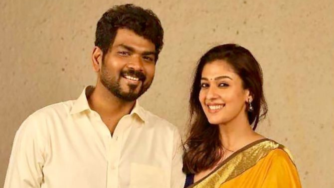 Vignesh with Nayanthara