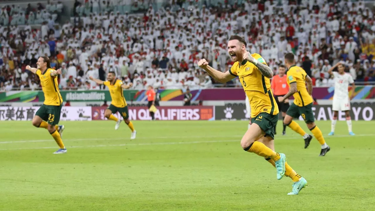 FIFA World Cup Australia vs UAE