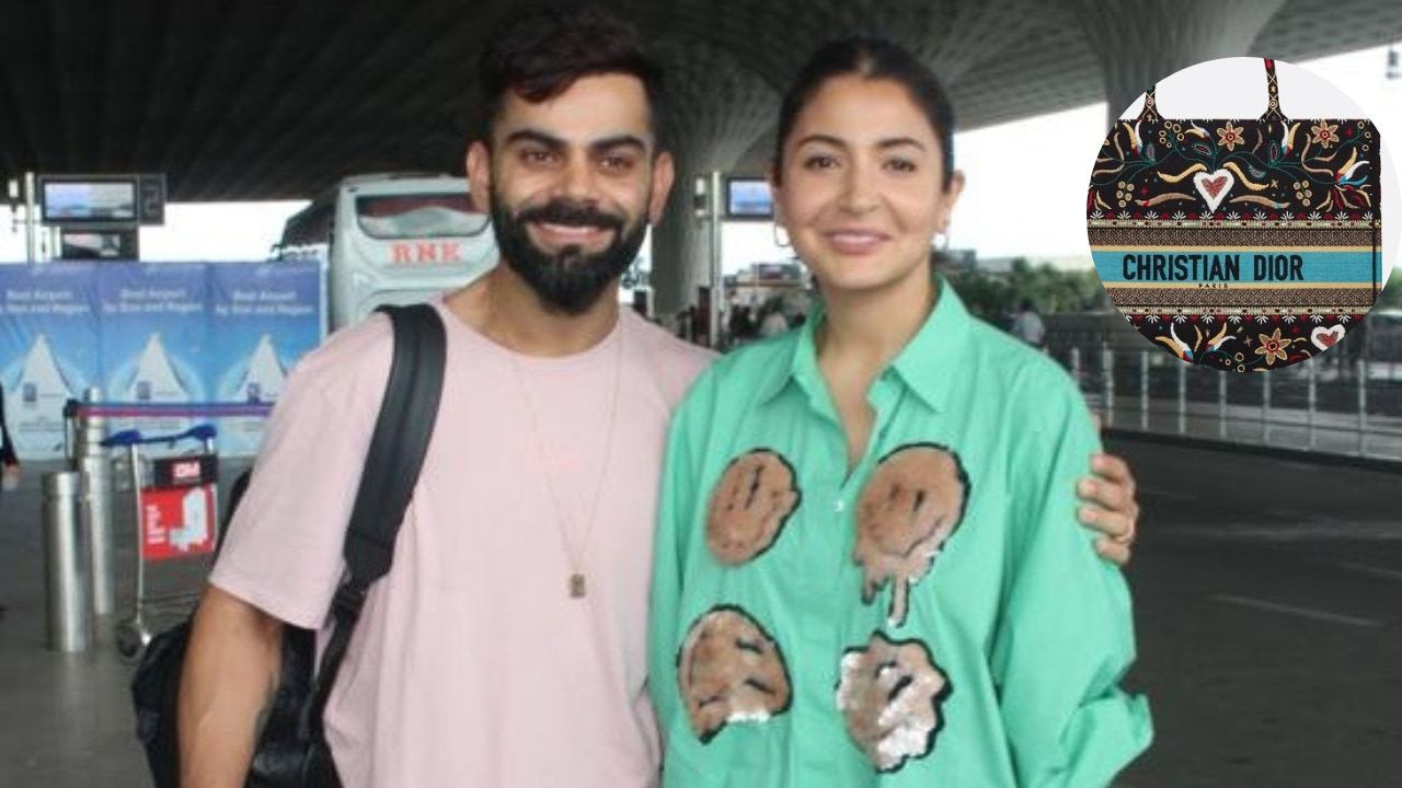 Anushka Sharma picks a quirky green shirt for her airport look