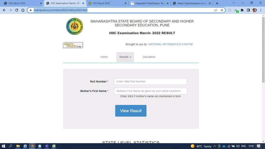 Maharashtra HSC Result 2022 LIVE Updates: Maharashtra HSC Results Date ...