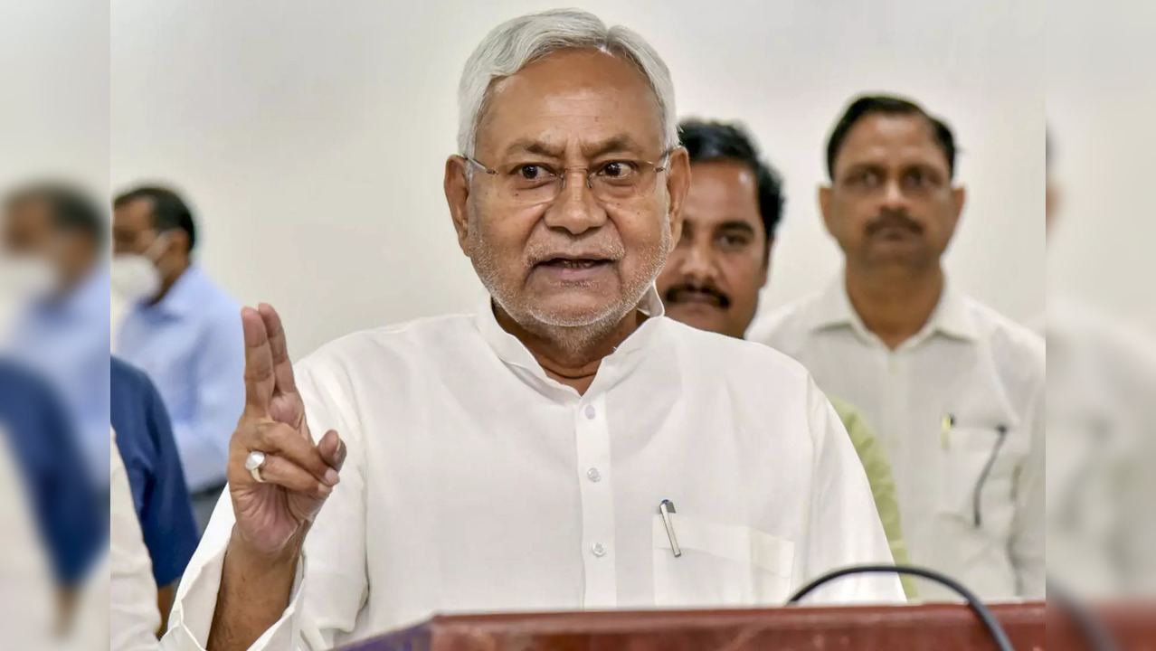 Bihar Chief Minister Nitish Kumar