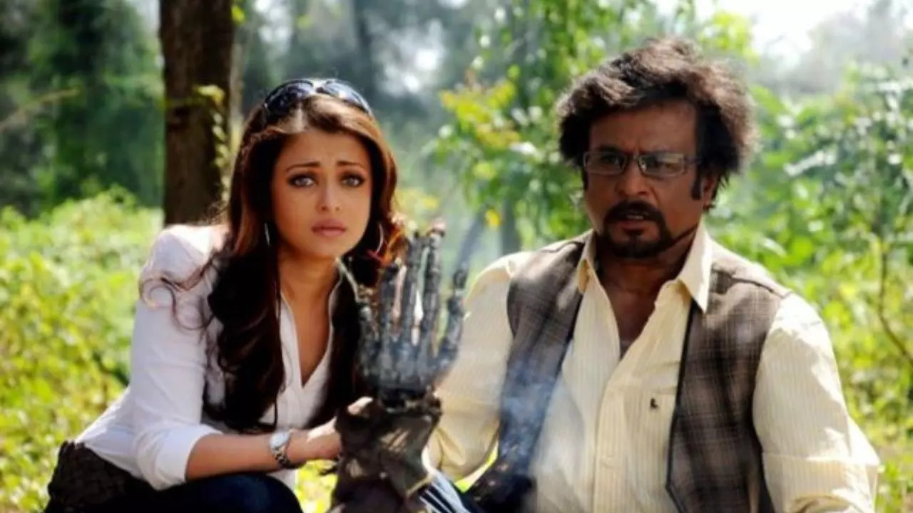 Rajinikanth - Aishwarya Rai