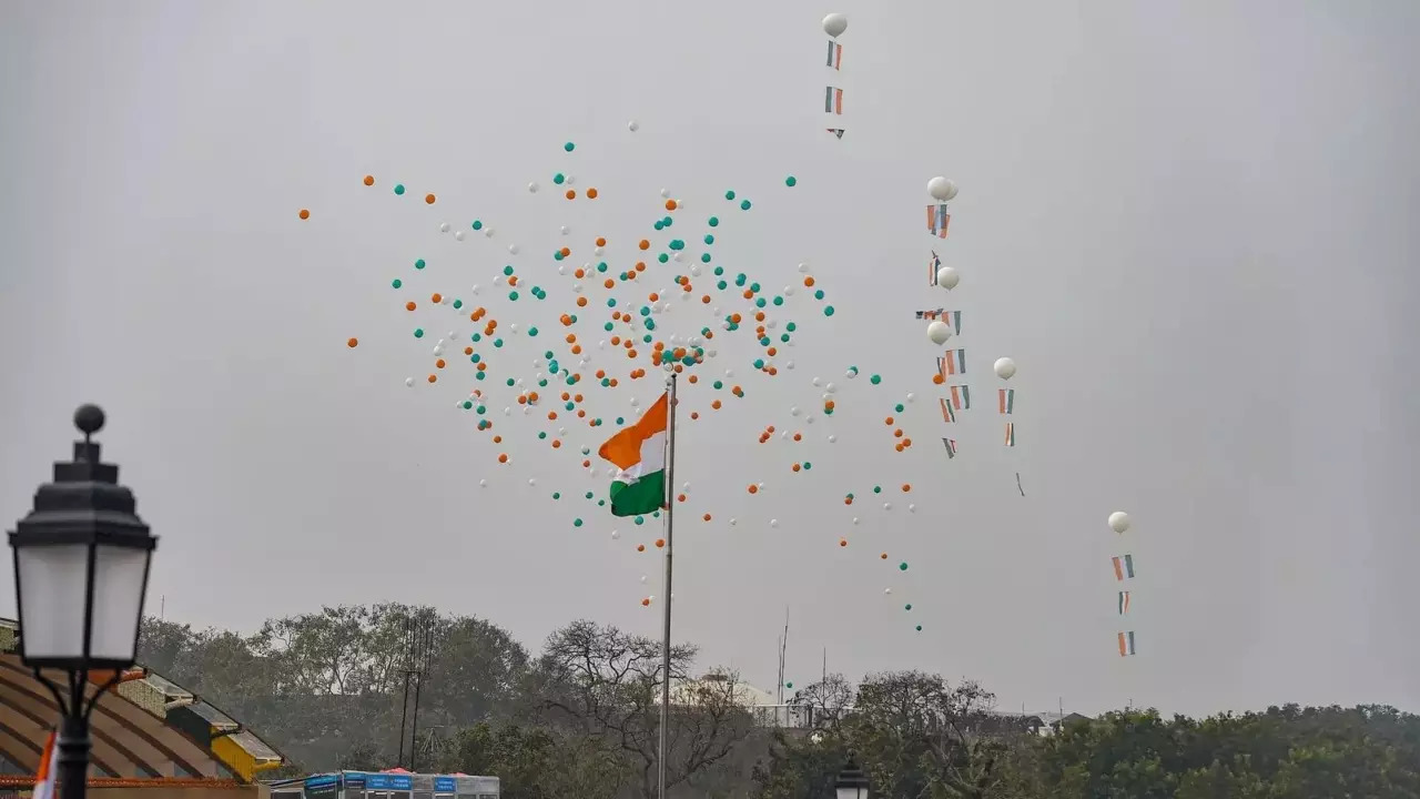 Indian national flag PTI