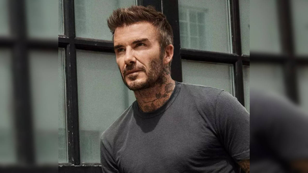 David Beckham attends the David Beckham and F45 Training Launch