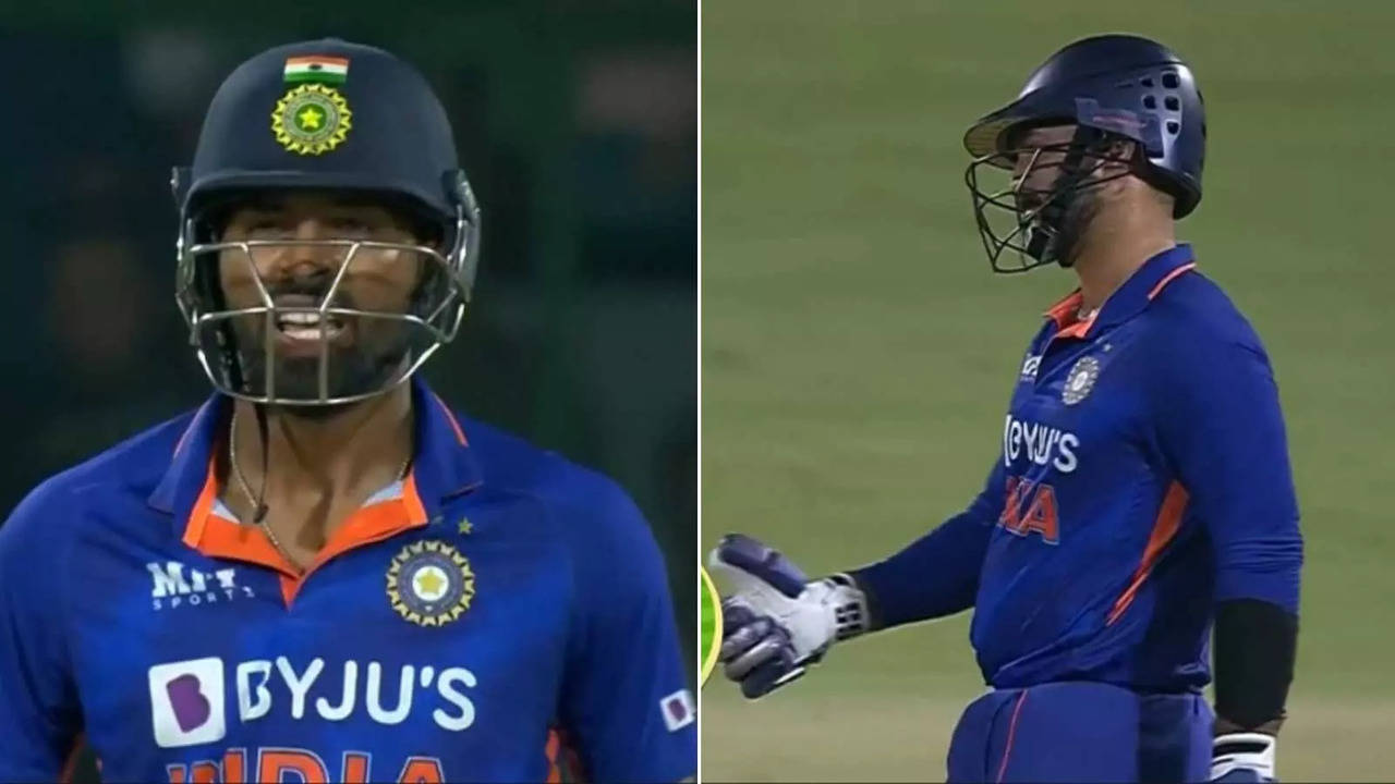 Hardik Pandya had denied Dinesh Karthik a single on the penultimate ball of the first innings