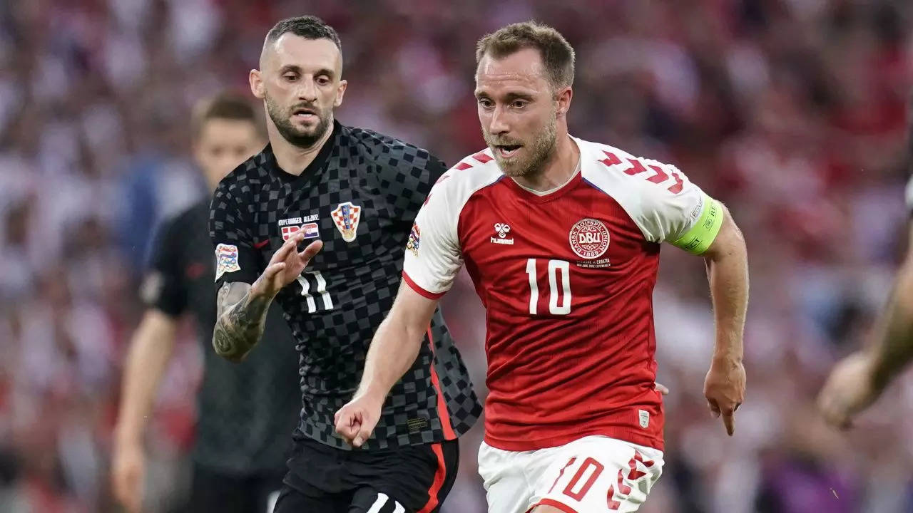 EURO2024 Denmark vs Croatia UEFA Nations League