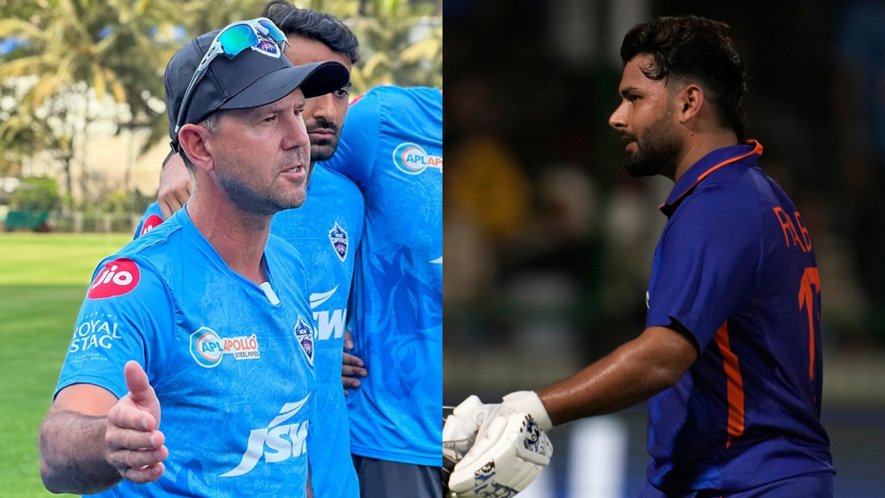 Ricky Ponting Rishabh Pant 2