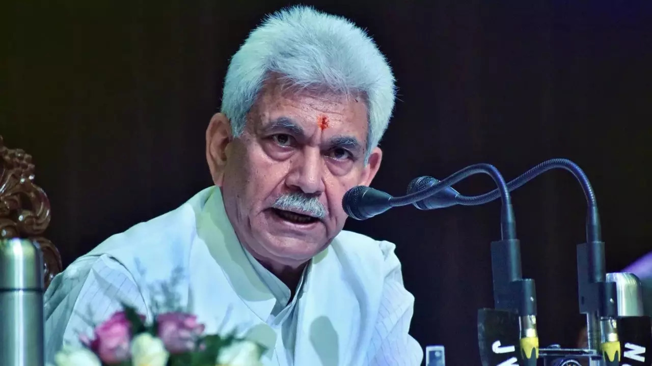 Manoj Sinha PTI