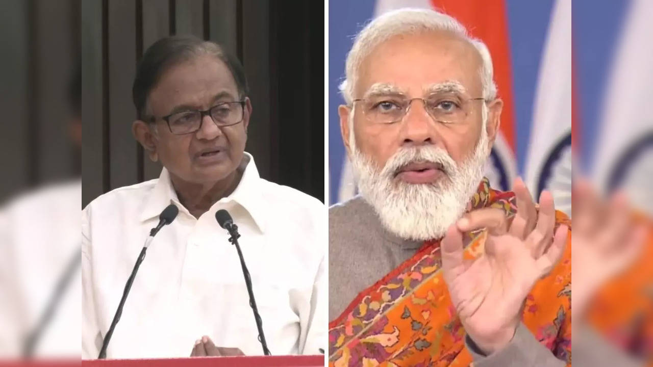 P Chidambaram Narendra Modi