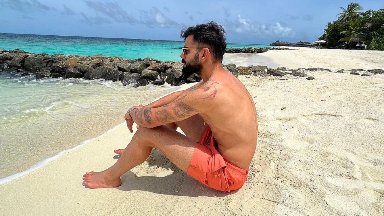 Virat Kohli beach