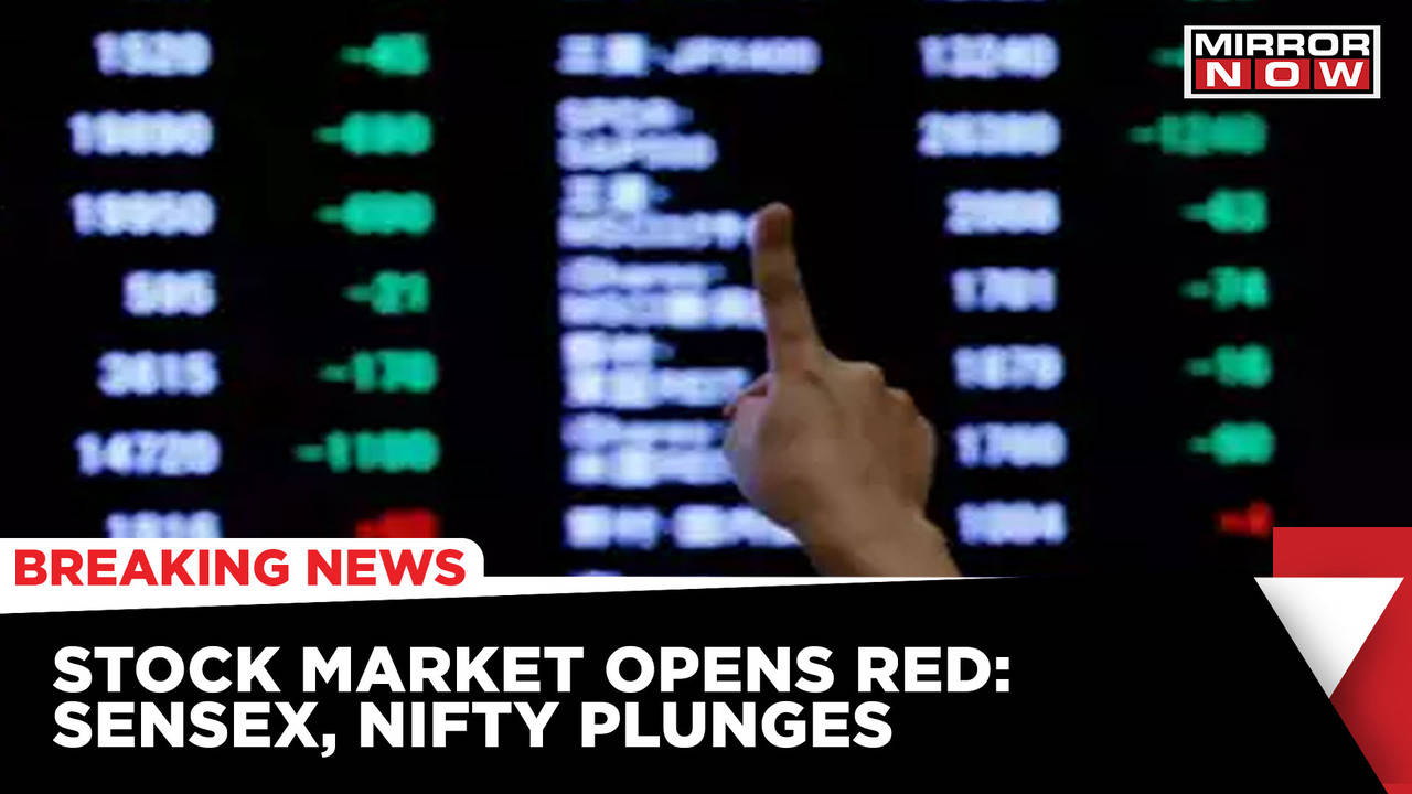 Stock Market India Sensex Falls Above 1400 Points Nifty Plunges At 400 Points Latest Update 