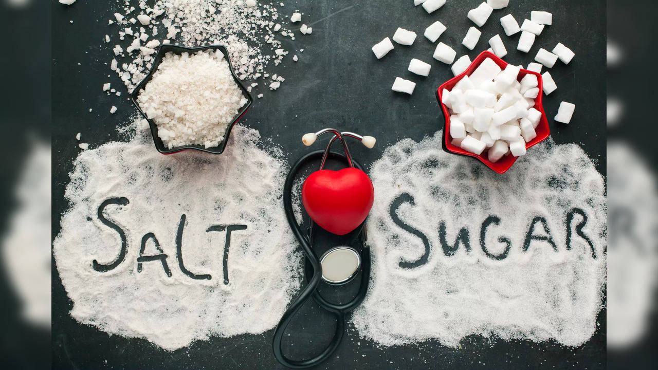 Intake of both extra salt and sugar is directly linked to diseases and ailments like ventricular hypertrophy and fibrosis, cardiovascular problems, renal stones and renal failure, obesity, fatty liver disease, and metabolic syndrome.