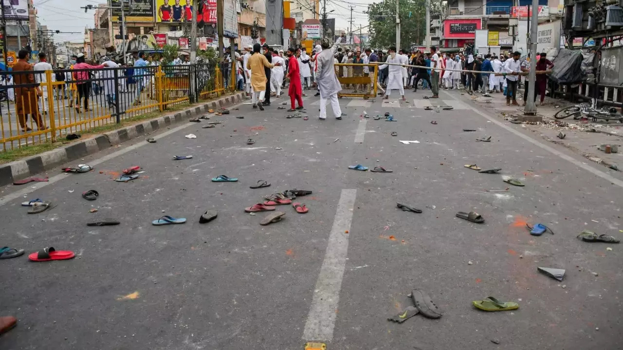 Ranchi protest PTI