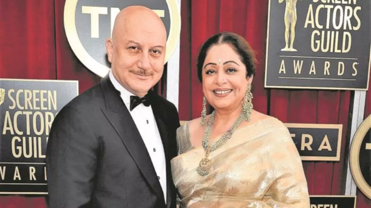 Anupam Kher and Kirron Kher