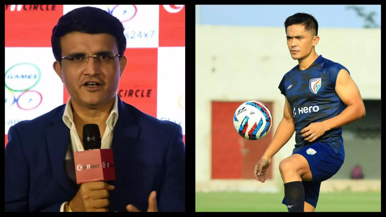 legendary cricketer Sourav Ganguly shared a special tweet to showered praise on the Chhetri-led side