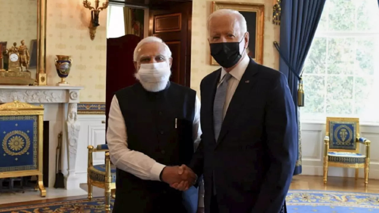 PM Modi and Joe Biden