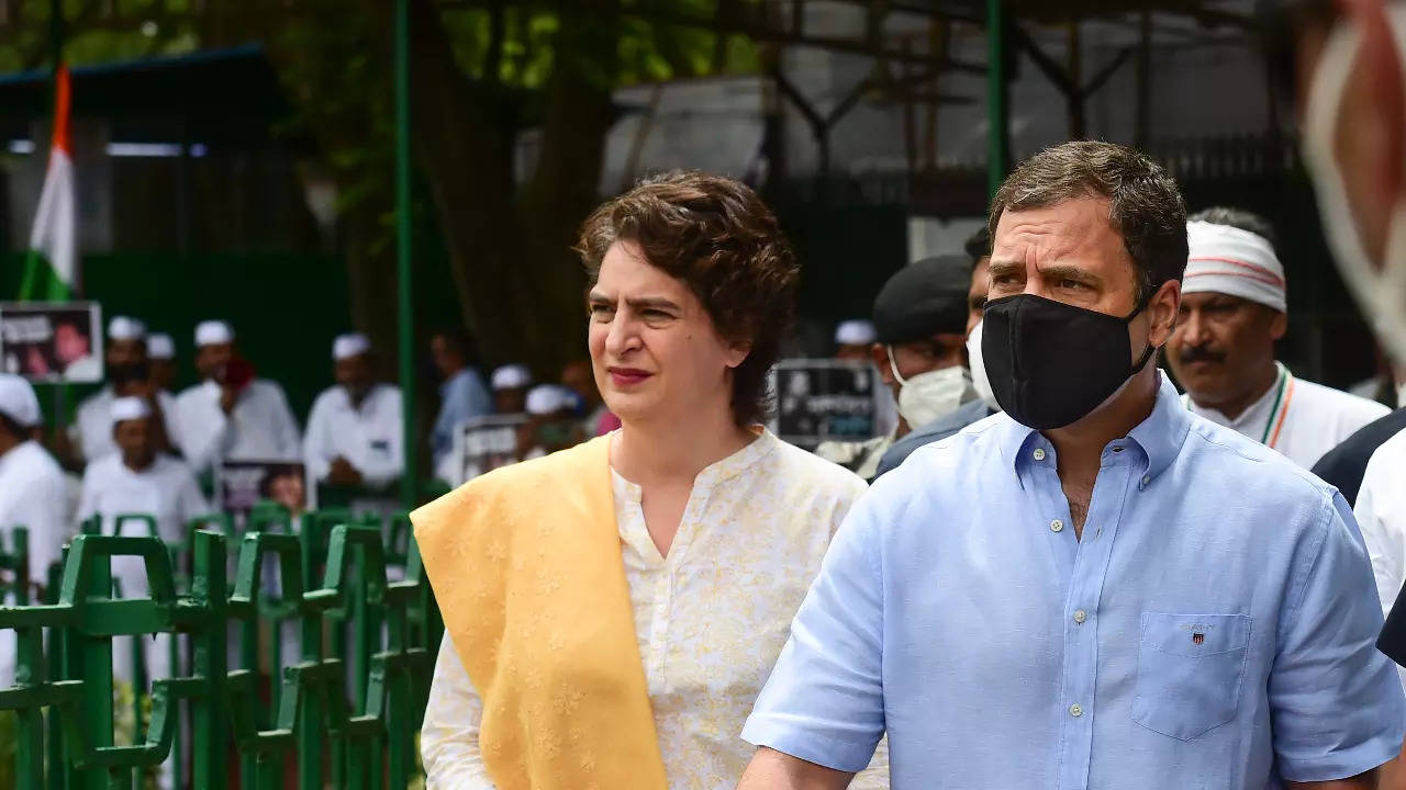 Rahul and Priyanka Gandhi