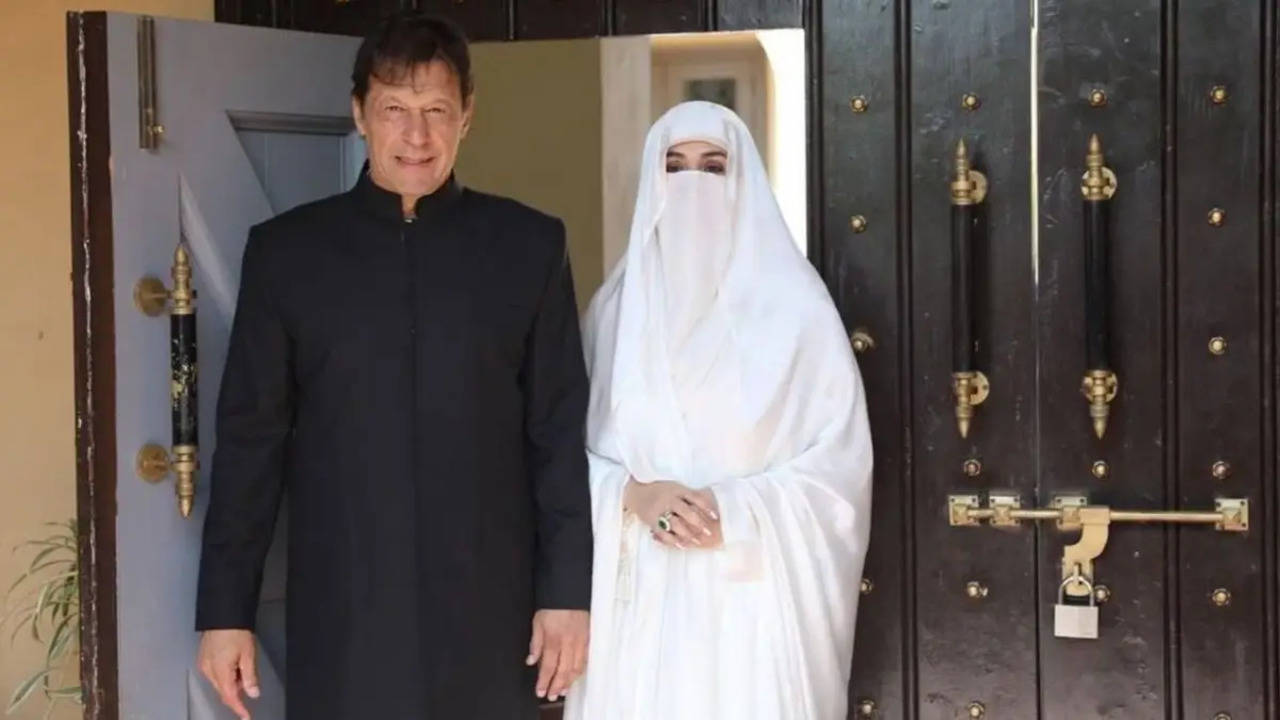 Imran Khan and Bushra Bibi