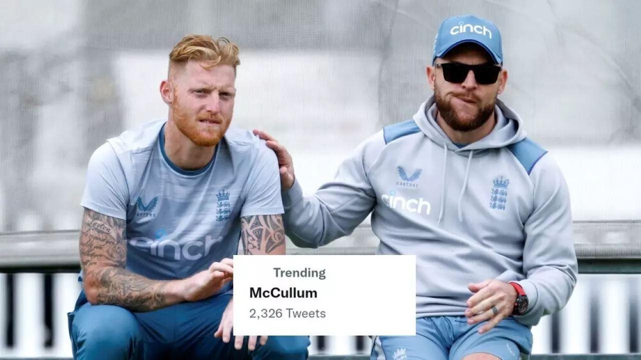 Ben Stokes and Brendon 'Baz' McCullum