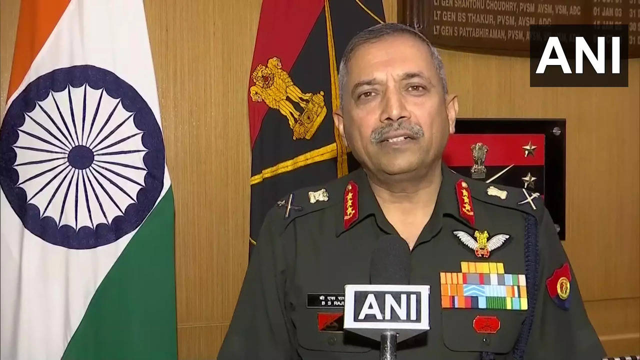 Vice Chief of Army Staff Lieutenant General BS Raju