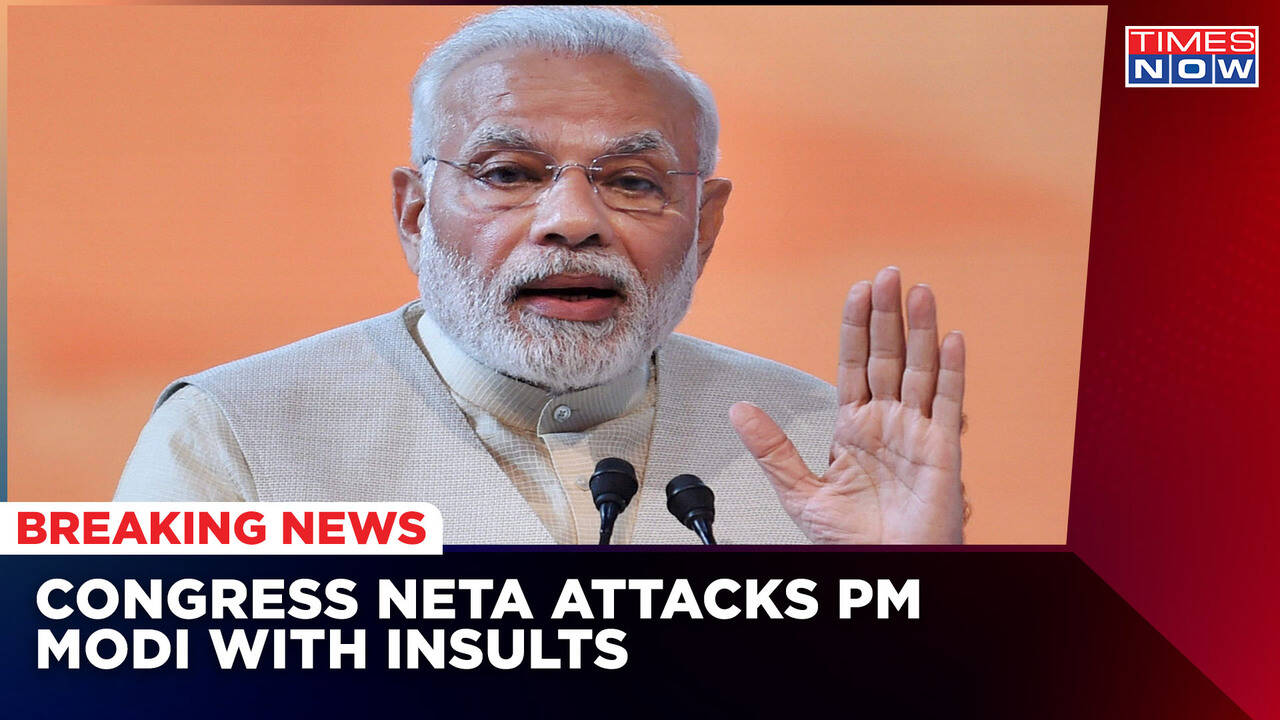 Cong Leader Sheikh Hussain Makes Derogatory Comment On PM Modi, Later