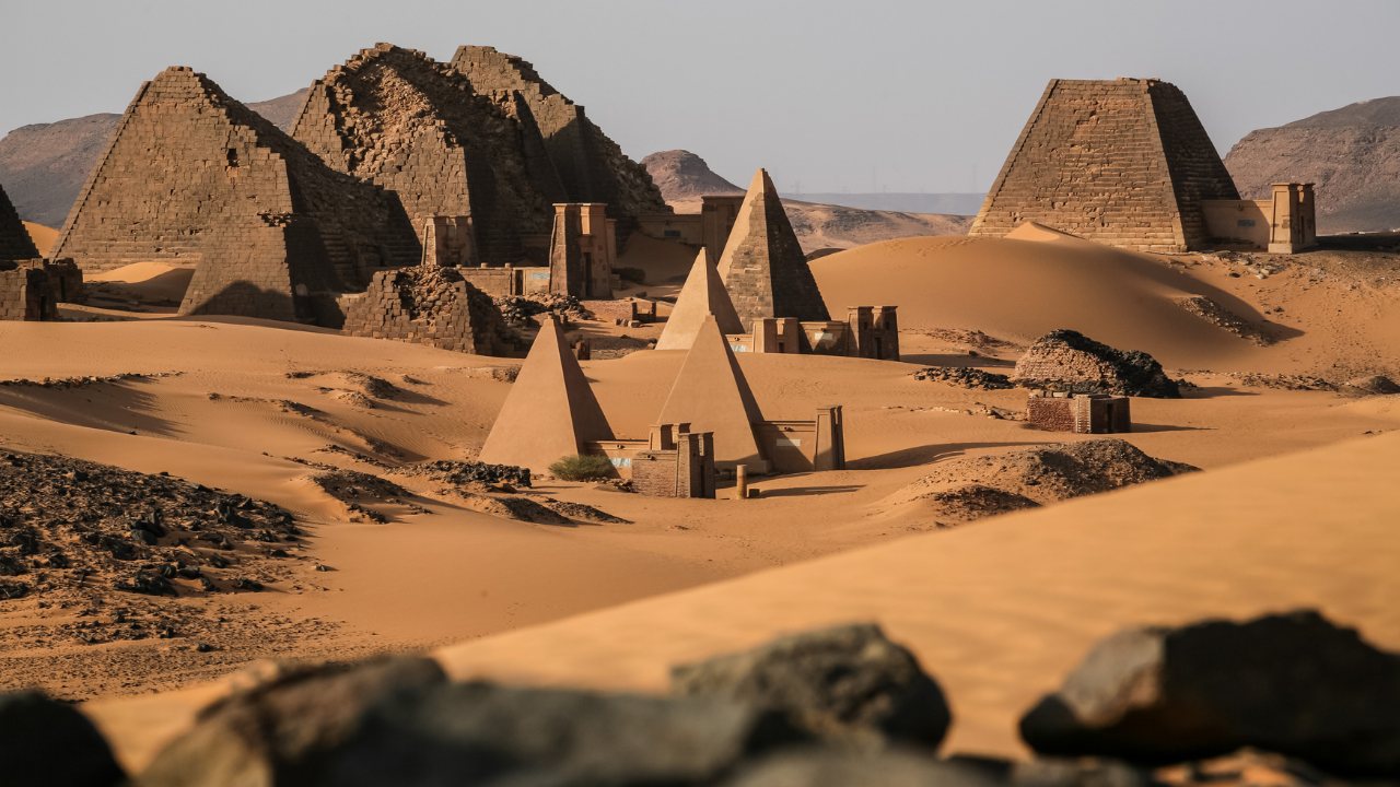 Sudan has more pyramids than Egypt