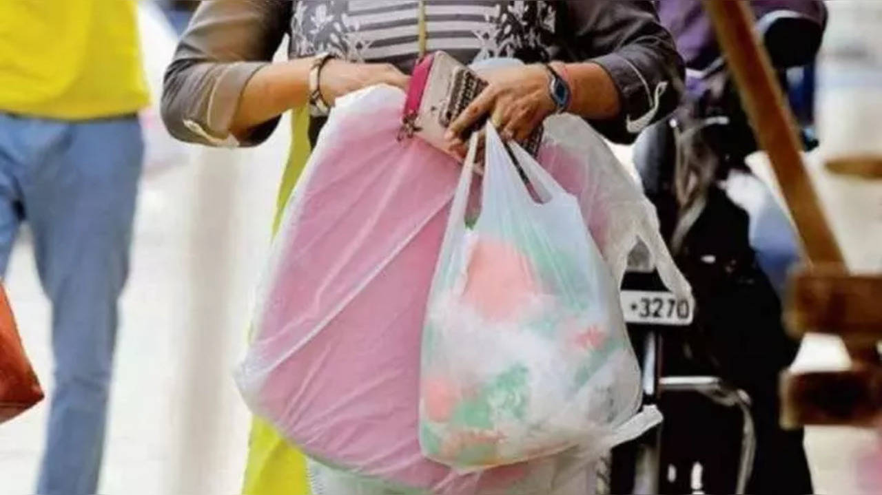 Dropship White Plain Plastic Bags With Handles 20