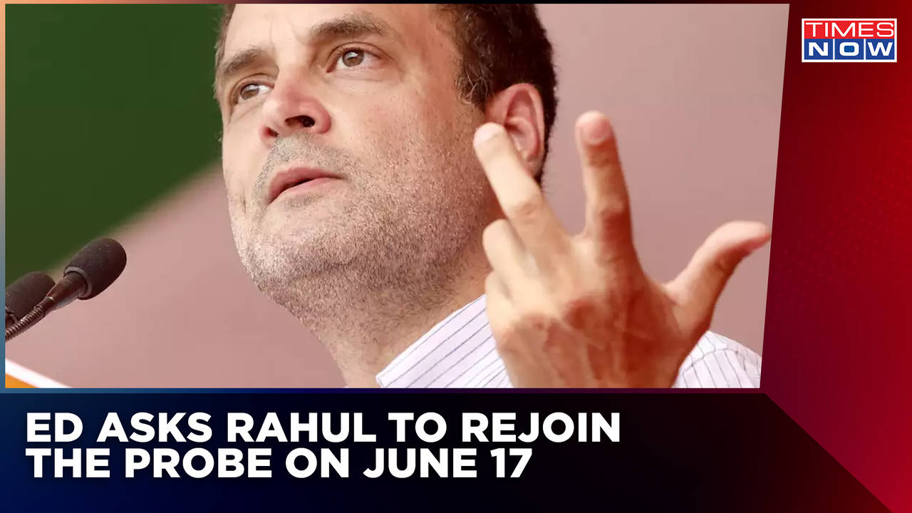 National Herald Case Ed Asks Rahul Gandhi To Rejoin The Probe On June 17 Latest News India 7845