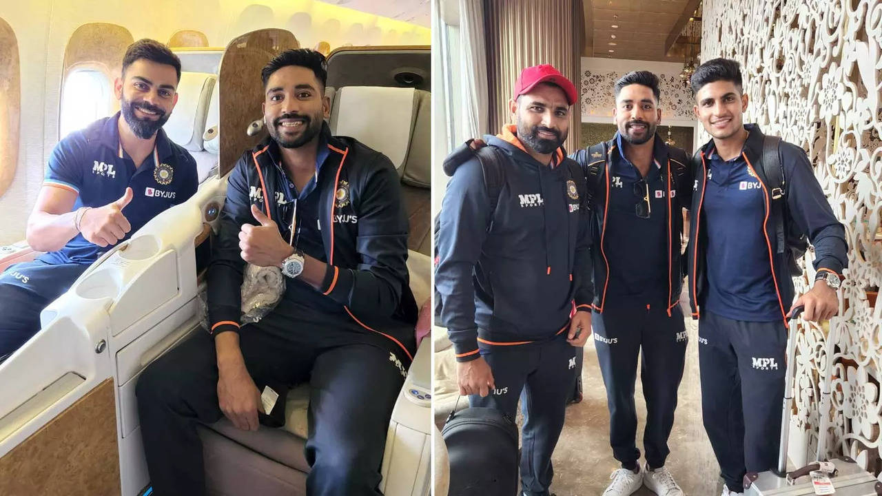 The Indian team has flown to the UK