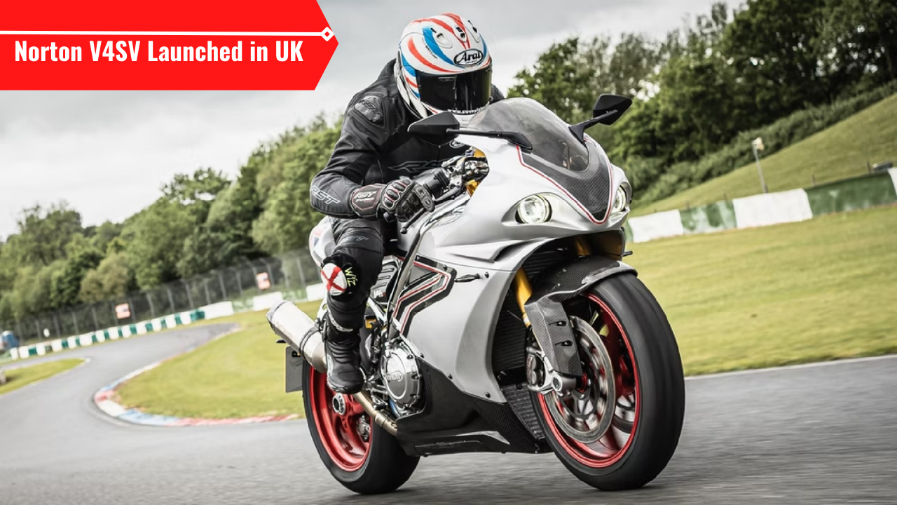 Tvs Owned Norton Motorcycle Company Launches The Flagship V4sv Re Engineered Bike News News
