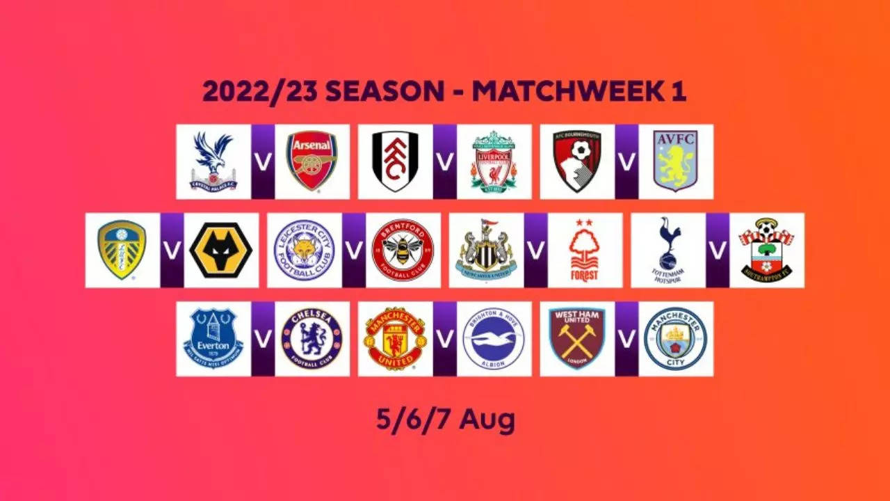Premier League announces its 2022-23 season fixtures; Man City to launch title defence at West Ham Football News, Times Now