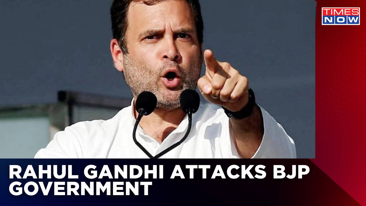 Rahul Gandhi's New Attack On BJP; Says 'PM Does Not Want What India ...