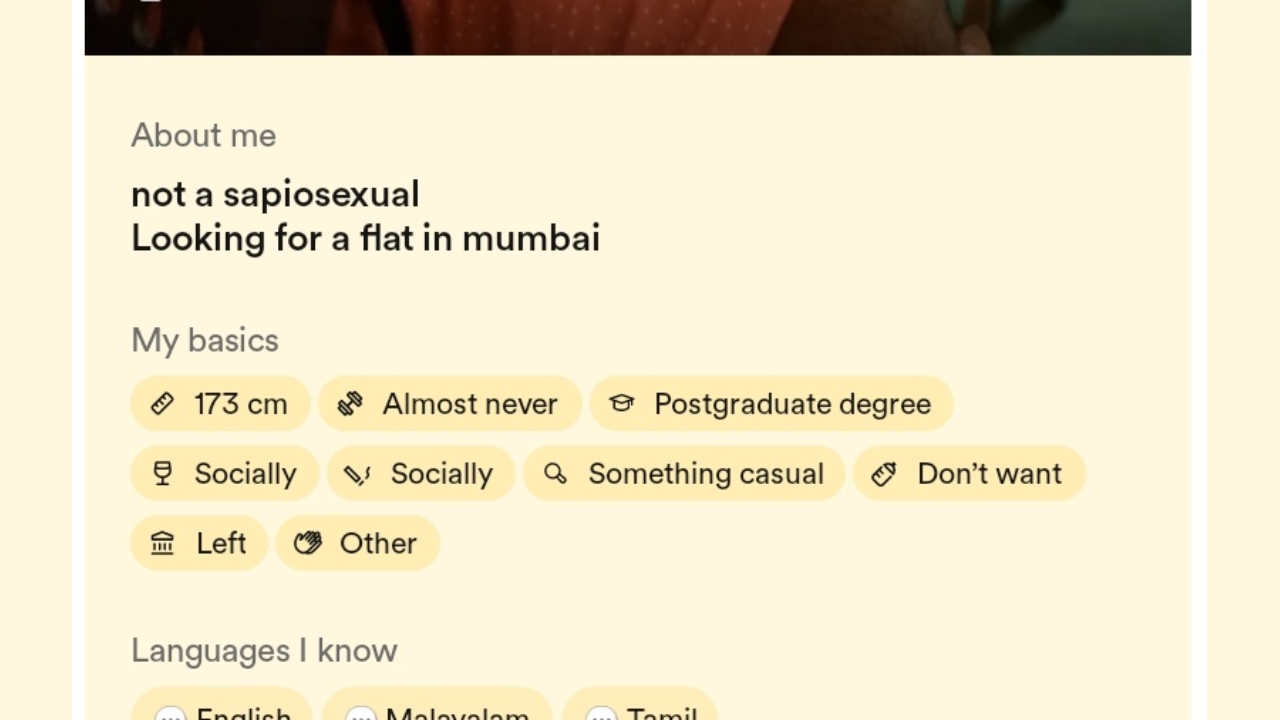 Kerala man uses Bumble to look for flats in Mumbai