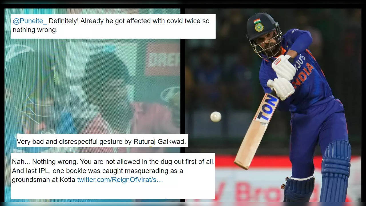 Netizens react as video of Ruturaj Gaikwad's interaction with groundsman in Bengaluru T20I goes viral