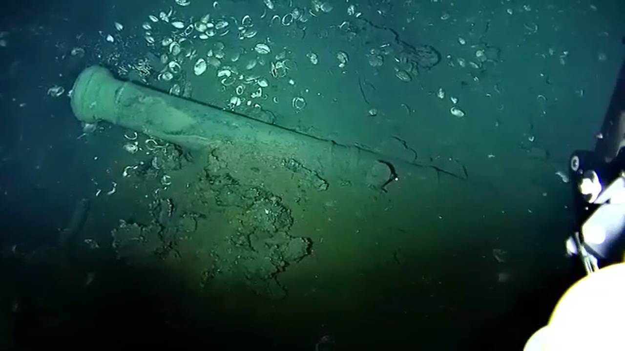 New footage of 300-year-old San Jose galleon shipwreck with treasure ...