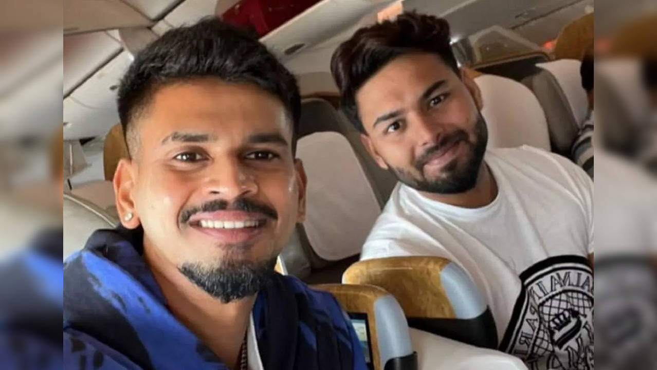 Travel Partner To UK: Shreyas Iyer Posts Picture With Rishabh Pant As ...