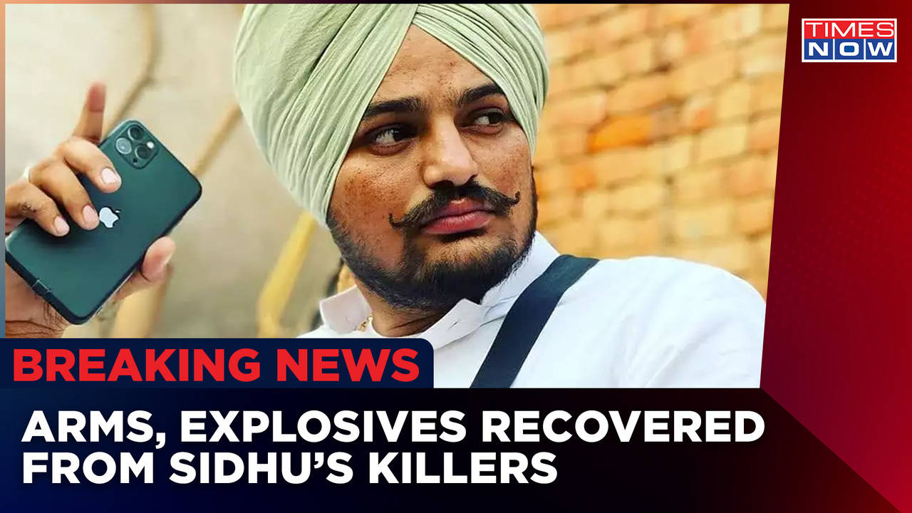 Arms and explosives recovered from Sidhu Moose Wala killers | Delhi ...