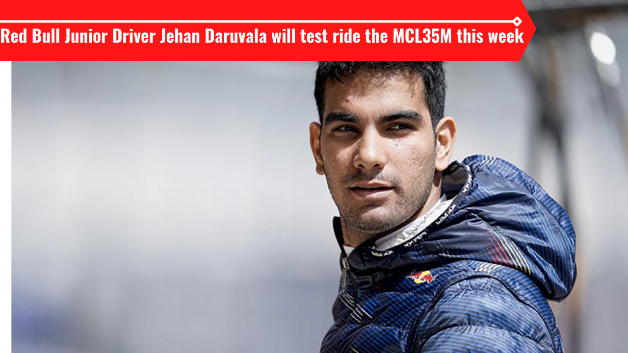 As part of TPC, Daruvala will make his F1 test ride debut